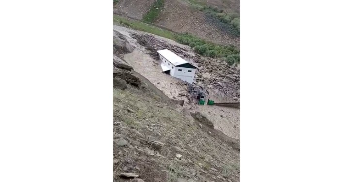 Cloudbursts in Kargil at two villages, mini hydro power project, few houses partially damaged